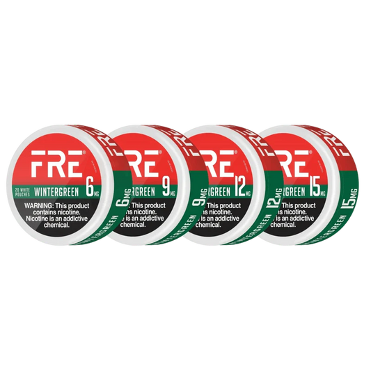 FRE Wintergreen Pouches CHOOSE YOUR STRENGTH